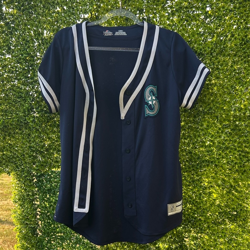 Women’s Navy Blue Seattle Mariners Jersey